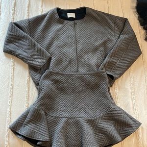 Line & Dot quilted skirt and jacket set